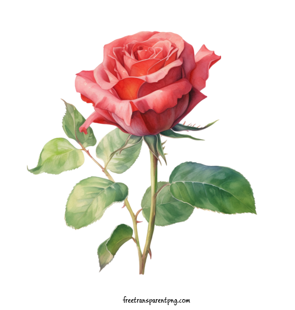 Free Flowers Rose Rose Red For Rose Clipart Transparent Background