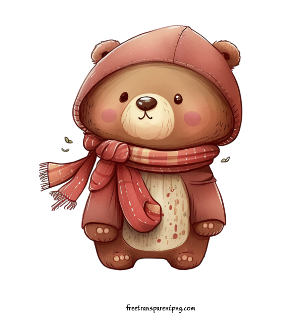 Free Animals Bear Cute Cartoon For Bear Clipart Transparent Background