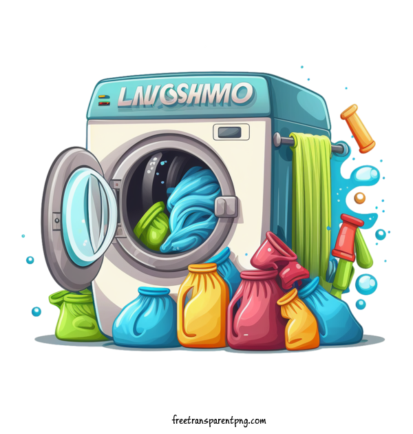 Free Life Washing Machine Laundry Washing Machine For Washing Machine Clipart Transparent Background