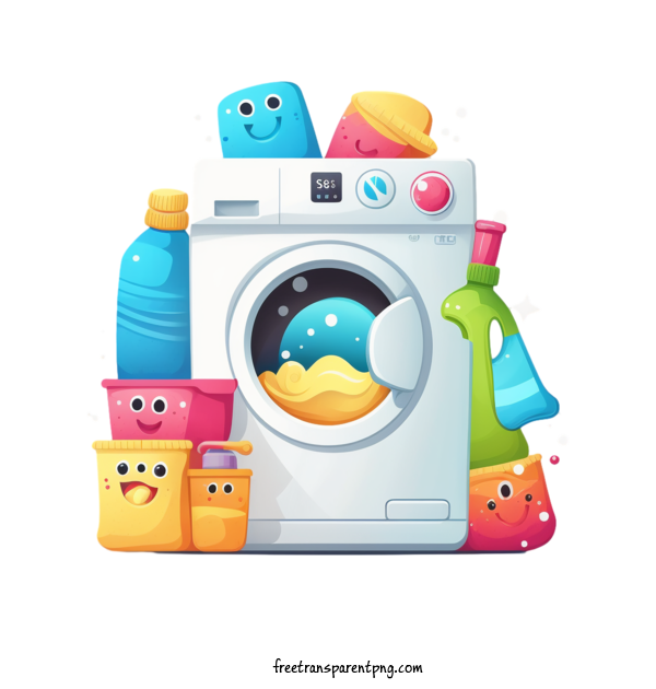 Free Life Washing Machine Washing Machine Appliances For Washing Machine Clipart Transparent Background