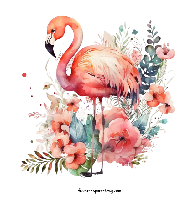 Free Animals Flamingo Flamingo Pink For Flamingo Clipart Transparent Background