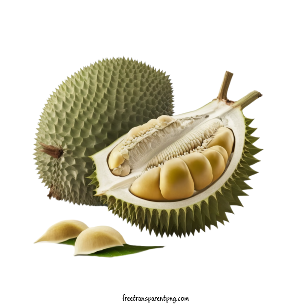 Free Fruit Durian D20 Durian For Durian Clipart Transparent Background