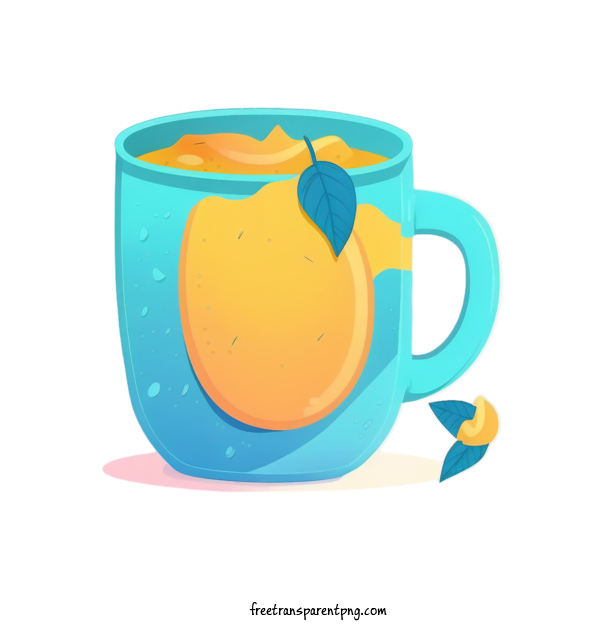 Free Drink Mango Juice Lemon Coffee For Juice Clipart Transparent Background