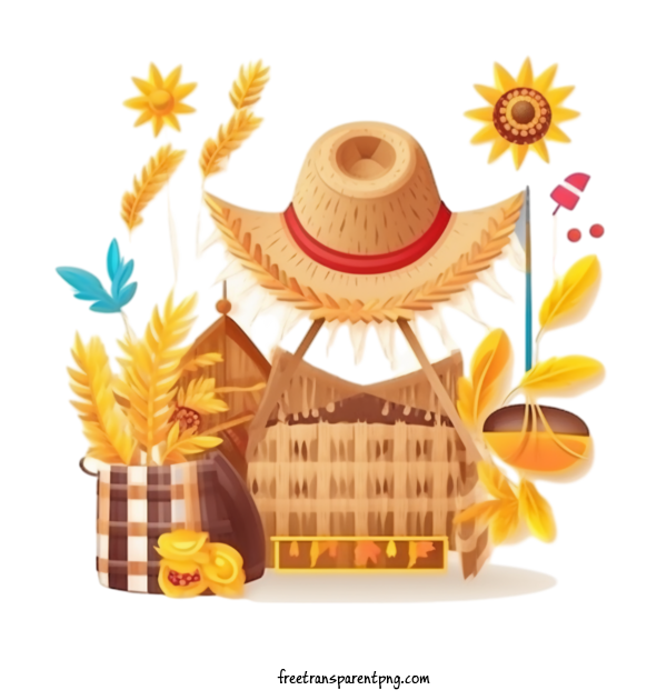 Free Holidays Festa Junina Wheat Sunflower For Festa Junina Clipart Transparent Background