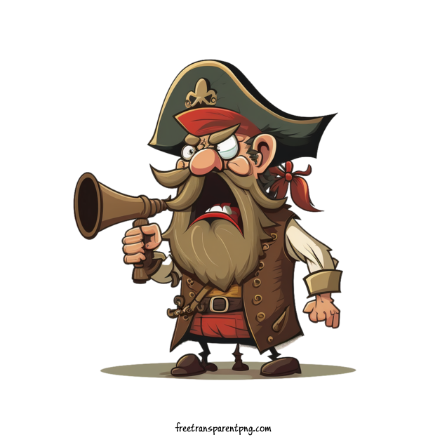 Free Holidays Talk Like A Pirate Day Pirate Seafarer For Talk Like A Pirate Day Clipart Transparent Background
