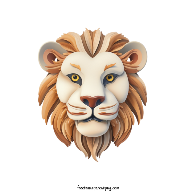 Free Animals Lion Lion Head For Lion Clipart Transparent Background