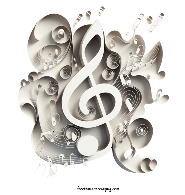 Free Life Music Music Notes For Music Clipart Transparent Background