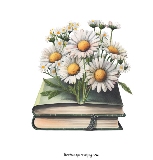 Free Flowers Daisy Flower Daisies Book For Daisy Flower Clipart Transparent Background