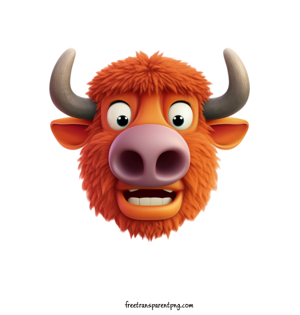 Free Animals Bison Cow Bovine For Bison Clipart Transparent Background