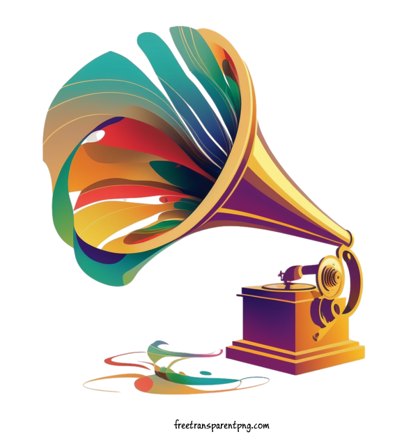 Free Life Music Music Gramophone For Music Clipart Transparent Background