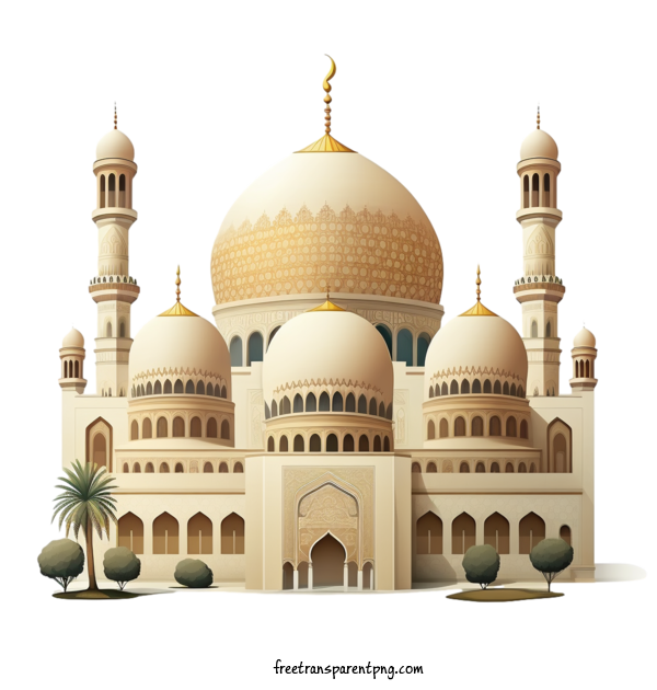 Free Holidays Ramdhan Mosque Architecture For Ramdhan Clipart Transparent Background