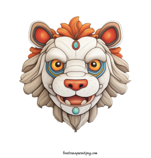 Free Animals Lion Mascot Lion For Lion Clipart Transparent Background