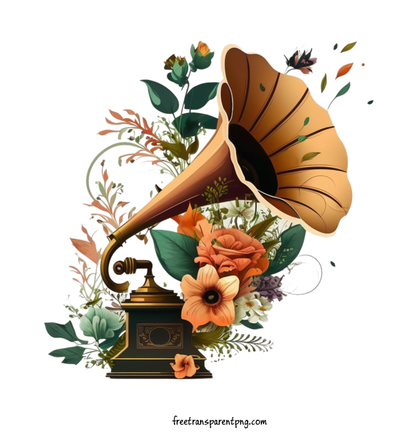 Free Life Music Music Gramophone For Music Clipart Transparent Background