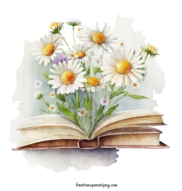 Free Flowers Daisy Flower Daisies Book For Daisy Flower Clipart Transparent Background