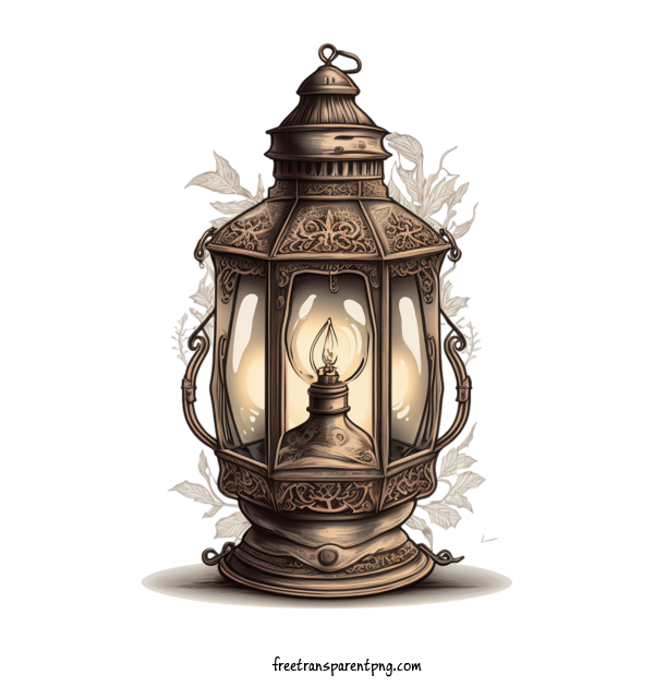 Free Holidays Ramdhan Lantern Antique For Ramdhan Clipart Transparent Background