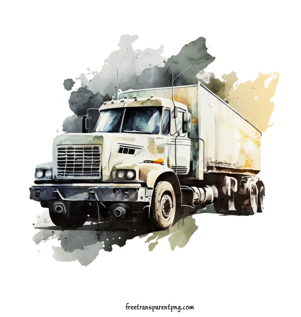 Free Transportation Truck Truck Trucking For Truck Clipart Transparent Background