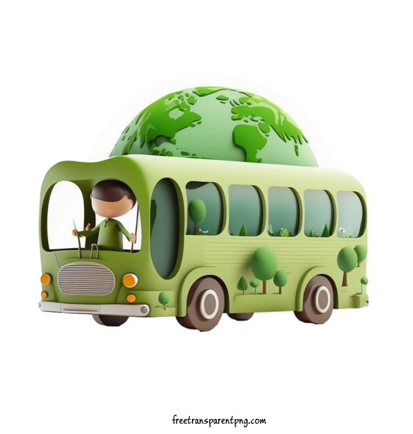 Free Holidays Car Free Day Eco Friendly Green Transportation For Car Free Day Clipart Transparent Background