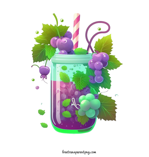 Free Drink Grape Juice Grape Purple For Grape Juice Clipart Transparent Background