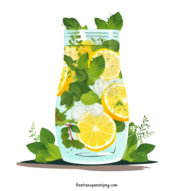 Free Drink Lemonade Drink Lemonade Glass For Lemonade Drink Clipart Transparent Background