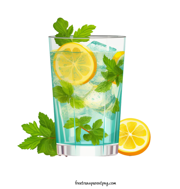 Free Drink Lemonade Drink Lemon Lime For Lemonade Drink Clipart Transparent Background