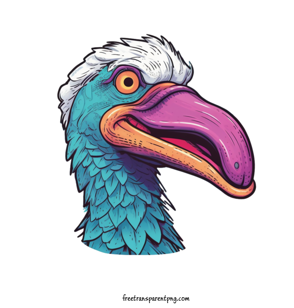 Free Animals Dodo Blue Bird For Dodo Clipart Transparent Background