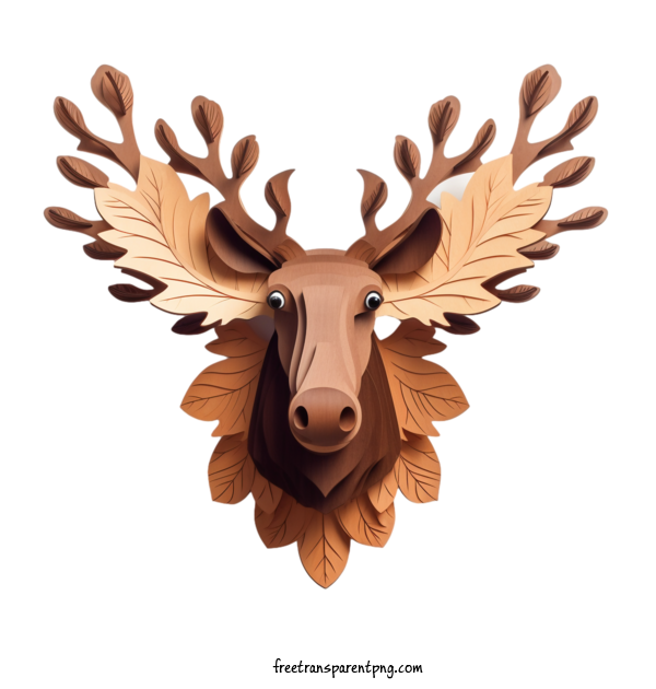 Free Animals Moose Moose Head For Moose Clipart Transparent Background
