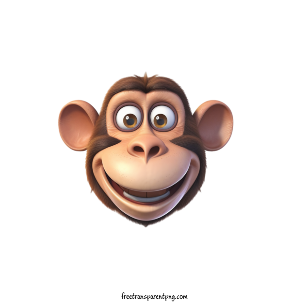Free Animals Monkey Monkey Mask For Monkey Clipart Transparent Background