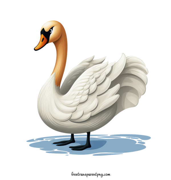 Free Animals Swan Swan Bird For Swan Clipart Transparent Background