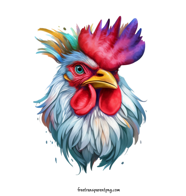 Free Animals Rooster Chicken Rooster For Rooster Clipart Transparent Background