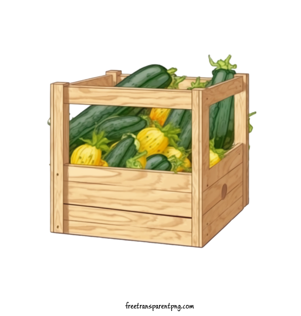 Free Vegetable Zucchini Zucchinis Garden For Zucchini Clipart Transparent Background