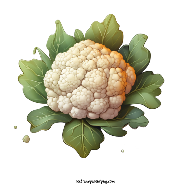 Free Vegetable Cauliflower Image Content Crop For Cauliflower Clipart Transparent Background