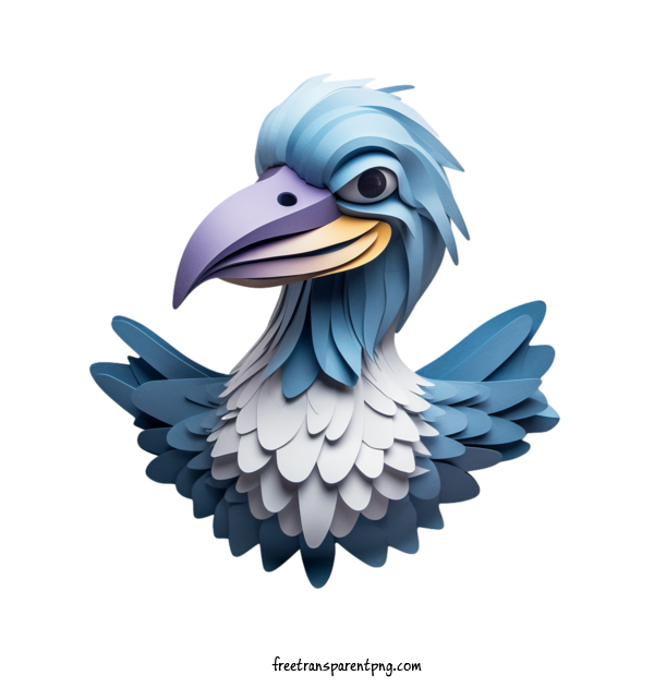 Free Animals Dodo Bird Blue For Dodo Clipart Transparent Background