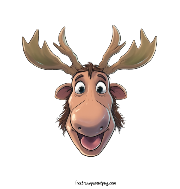 Free Animals Moose Moose Antlers For Moose Clipart Transparent Background