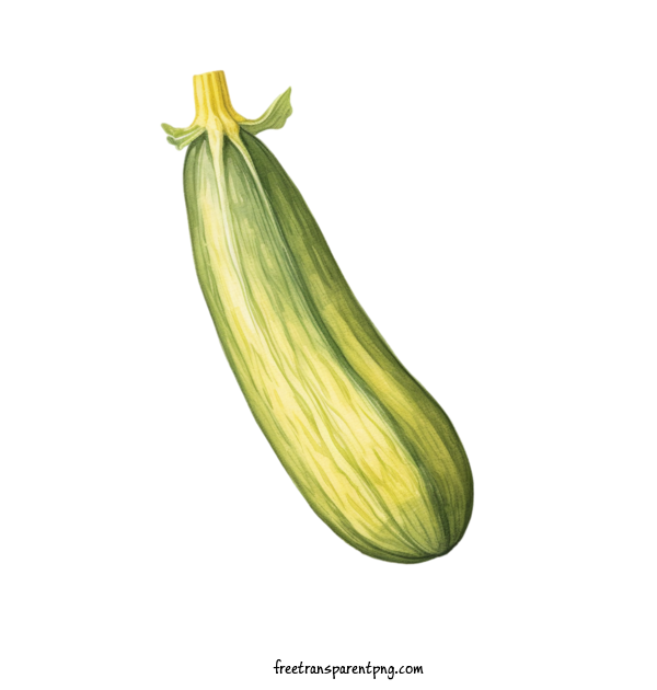 Free Vegetable Zucchini Cucumber Vegetable For Zucchini Clipart Transparent Background