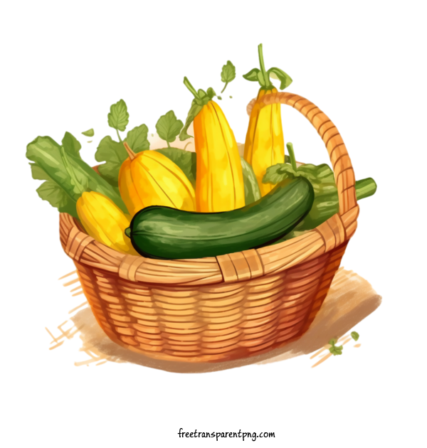 Free Vegetable Zucchini Zucchini Squash For Zucchini Clipart Transparent Background