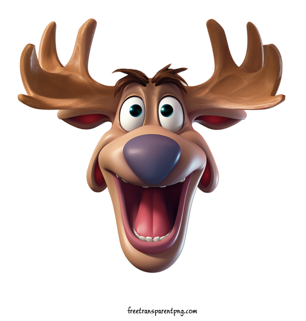 Free Animals Moose Reindeer Fawn For Moose Clipart Transparent Background