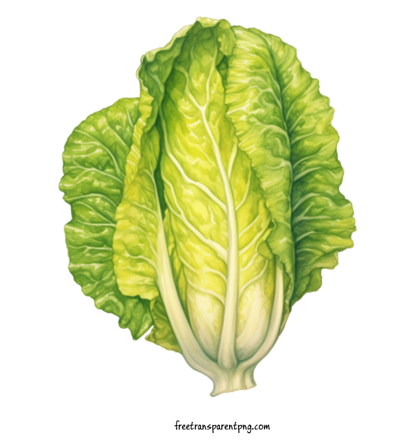 Free Vegetable Chinese Cabbage Lettuce Green For Chinese Cabbage Clipart Transparent Background