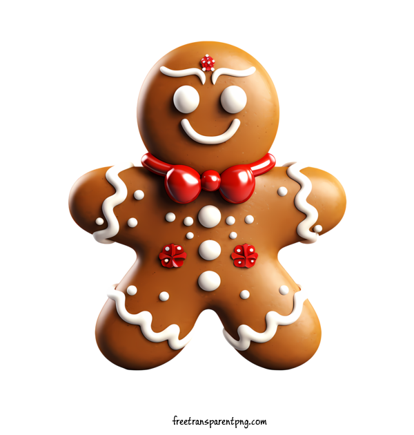 Free Gingerbread Cookie Gingerbread Cookie Day Gingerbread Man Christmas Decoration For Gingerbread Cookie Day Clipart Transparent Background