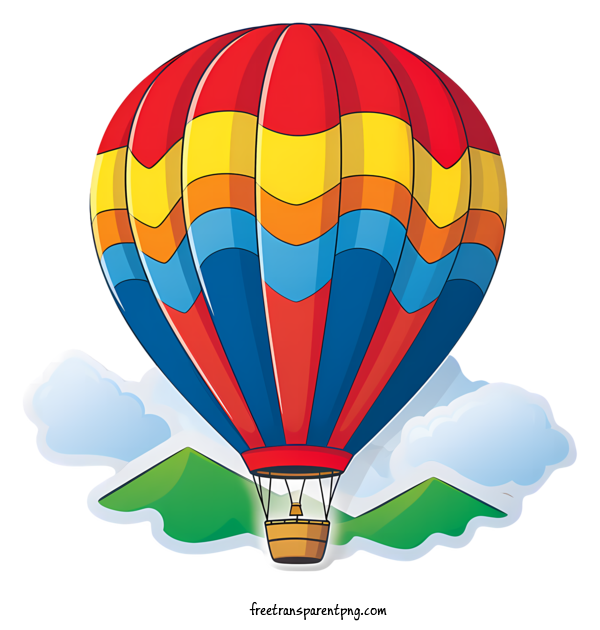 Free Hot Air Balloon Hot Air Balloon Hot Air Balloon Airship For Hot Air Balloon Clipart Transparent Background