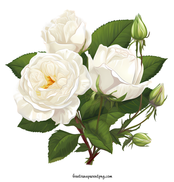 Free White Rose Flower White Rose Flower White Roses Garden For White Rose Flower Clipart Transparent Background