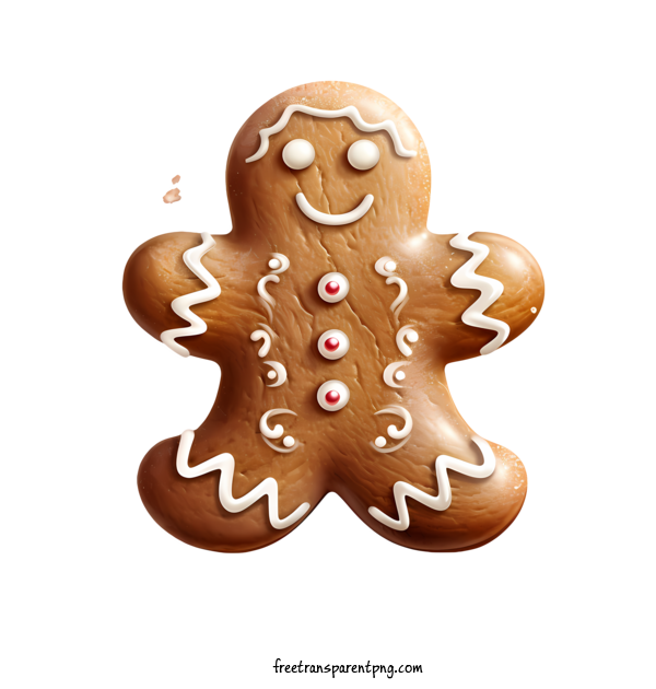 Free Gingerbread Cookie Gingerbread Cookie Day Chocolate Cookie For Gingerbread Cookie Day Clipart Transparent Background
