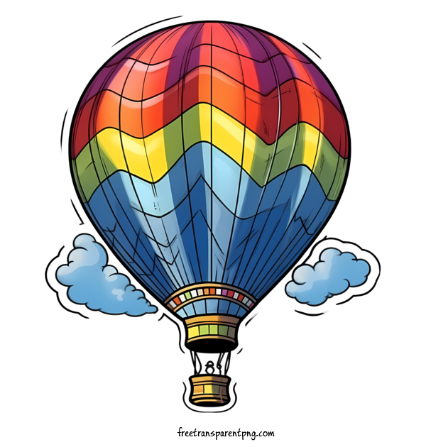 Free Hot Air Balloon Hot Air Balloon Hot Air Balloon Colorful For Hot Air Balloon Clipart Transparent Background