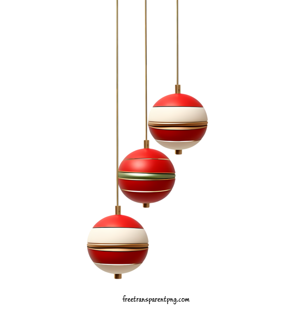 Free Christmas Christmas Ball Christmas Ornaments Red And Green For Christmas Ball Clipart Transparent Background
