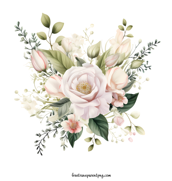 Free Wedding Flower Wedding Flower Bouquet Flowers For Wedding Flower Clipart Transparent Background