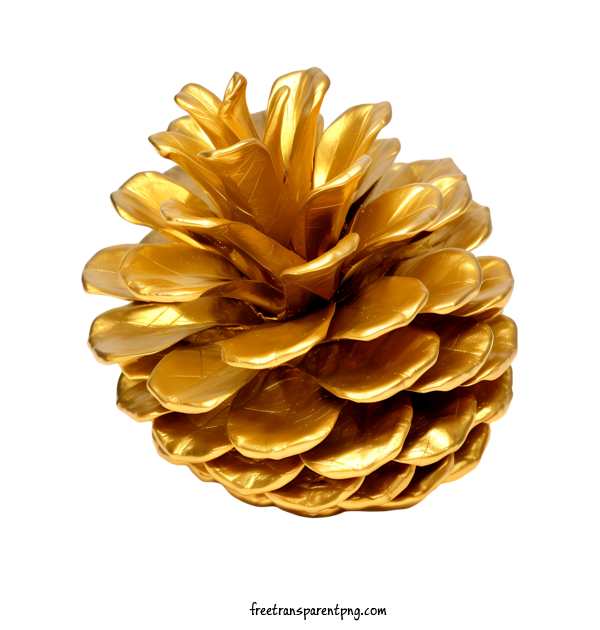 Free Pinecone Pinecone Gold Pine Cone For Pinecone Clipart Transparent Background