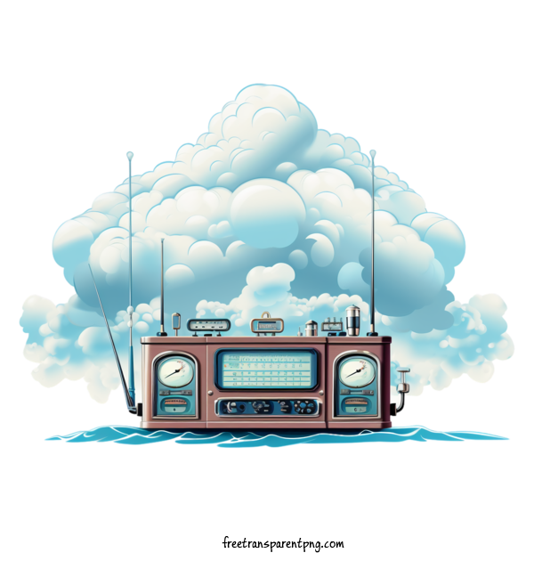 Free Radio Day National Radio Day Aircraft Radio For National Radio Day Clipart Transparent Background
