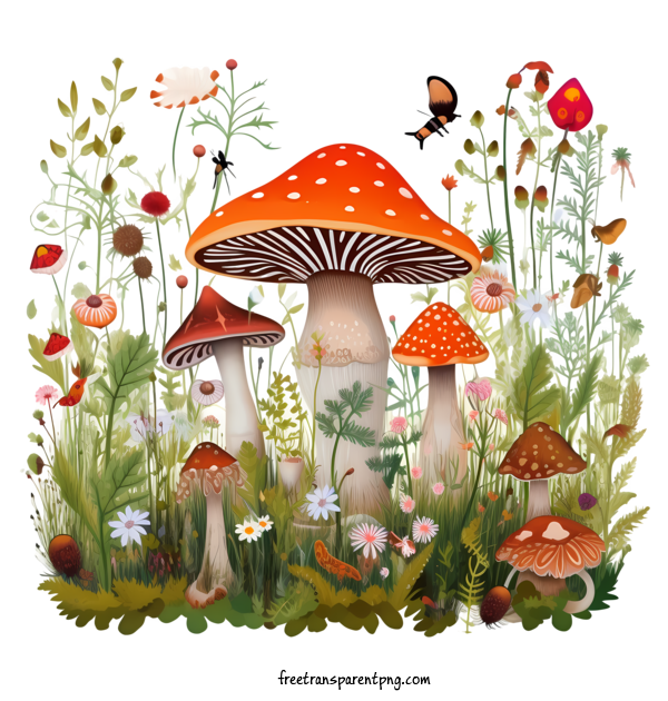 Free Mushroom House Mushroom House Mushroom Toadstools For Mushroom House Clipart Transparent Background
