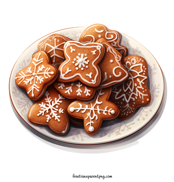 Free Gingerbread Cookie Gingerbread Cookie Day Cookies Gingerbread For Gingerbread Cookie Day Clipart Transparent Background
