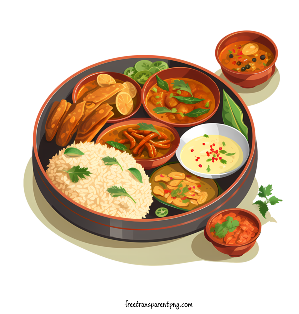 Free Bengali Cuisine Bengali Cuisine Indian Food Spicy Curry For Bengali Cuisine Clipart Transparent Background