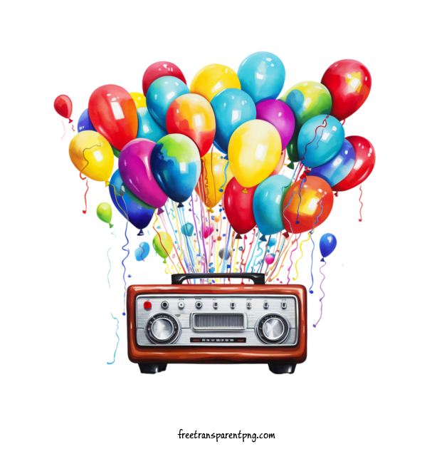 Free Radio Day National Radio Day Birthday Radio For National Radio Day Clipart Transparent Background